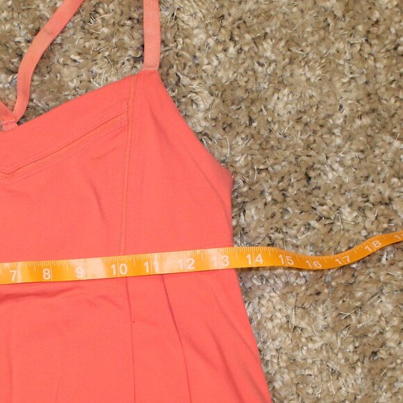 Coral Lululemon Y-Back Tank Top - Picture 3 of 3